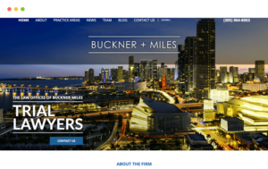 Buckner Miles homepage